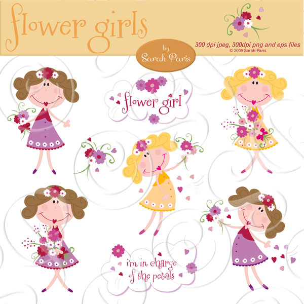 flower girl clip art - photo #39